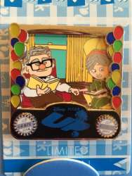 'Park Pack Pin Trading Edition - January 2016 - Up - Variant 4 - Old Carl and Old Ellie #2 - DSUS'