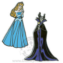 Aurora and Maleficent