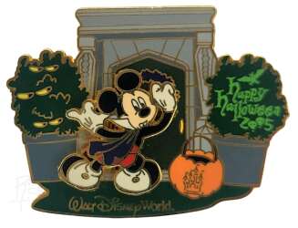 Vampire Mickey Knocking on The Haunted Mansion Door