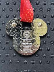 19075 - runDisney: Walt Disney World Marathon Weekend - 2017 Medal with Mickey Running - Walt Disney World alternate image