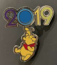 19185 - 2019 Year Pins Mystery Collection - Winnie the Pooh alternate image