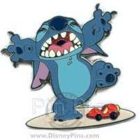 9592 - Deluxe 8-pin Lanyard Set - Stitch Experiment 626 (Red) - Stitch Stomping alternate image