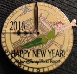New Year&#039;s Eve/Day - Happy New Year 2016 - Peter Pan and Tinker Bell - WDW