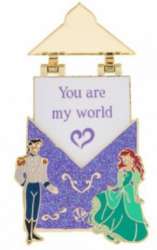 24813 - Disney Love Letters Series - You Are My World - Ariel and Prince Eric alternate image