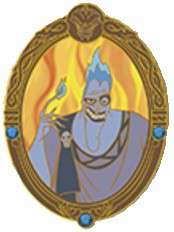 29372 - DLP Framed Villains Series - Hades - Disneyland Resort Paris alternate image