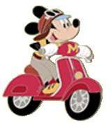 13389 - Vintage Disney - Vintage Mickey on Scooter - Disneyland Resort Paris alternate image