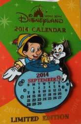 '2014 Calendar - Cleo, Figaro and Pinocchio - HKDL'