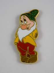 Disney Store - Snow White and the Seven Dwarfs Pin Set - Bashful - DSUS