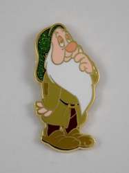 Disney Store - Snow White and the Seven Dwarfs Pin Set - Sleepy - DSUS