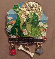 857 - Epcot International Flower & Garden Festival 2013 - Lady and the Tramp - Walt Disney World alternate image