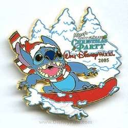 19600 - Mickey's Very Merry Christmas Party (MVMCP) 2005 - Snowboarding Stitch - Walt Disney World alternate image