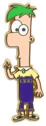 2 Pin Set (Ferb)