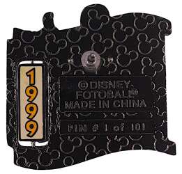 19813 - Countdown to the Millennium Series - #1 - Classic Mickey - 1999 to 2000 Spinner - Disney Store US alternate image