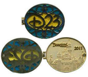 'D23 Expo 2011 - D23 Sleeping Beauty Castle Hinge - DLR'