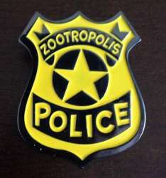Zootropolis Police Badge