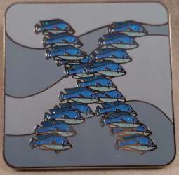 10633 - Disney Pixar Alphabet - Mystery Collection - X is for School of Silverfish (CHASER) alternate image