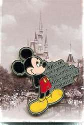 Where Dreams Come True Carded Mystery Collection - Mickey Mouse - Where Everyone Screams at the Sight of a Mouse - MLT