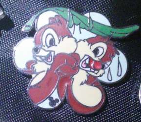 2007 Hidden Mickey - Chip and Dale Seasons - Spring - WDW