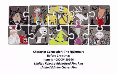 Character Connection Mystery Collection - The Nightmare Before Christmas Puzzle - Unopened Box - MLT