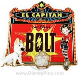 20435 - El Capitan Marquee Series - Bolt - Disney Studio Store Hollywood / Soda Fountain alternate image