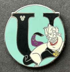 20470 - 2009 Hidden Mickey - Alphabet - U for Ursula - Walt Disney World alternate image