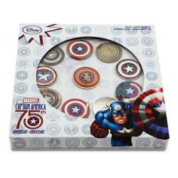 23258 - Captain America 75th Anniversary Pin Set - Boxed Set - Disney Store US alternate image