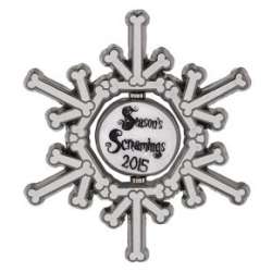 20508 - Christmas 2015 - Season's Screamings/Greetings - Bone Snowflake Spinner alternate image