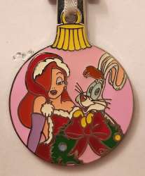 20563 - Resort Holiday Collection 2018: Hinged Ornaments - Pop Century Resort - Jessica & Roger Rabbit Ornament - Walt Disney World alternate image