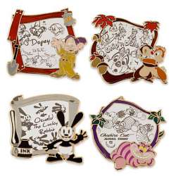 7155 - Disney Store - Disney Animation Limited Edition Pin Set - Disney Animation Limited Edition Pin Set alternate image