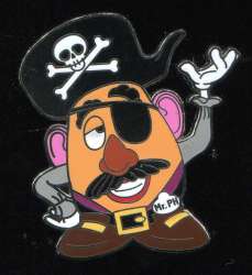 9863 - Mr. Potato Head Mystery Collection - Pirate alternate image
