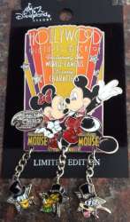 Hollywood Pictures Backlot - Mickey and Minnie Mouse Dangle
