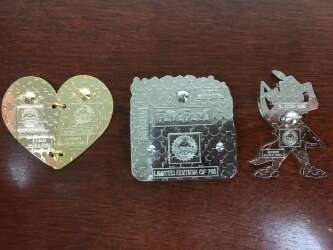 20878 - Connected Hearts - Stitched Heart -  Mickey and Minnie alternate image