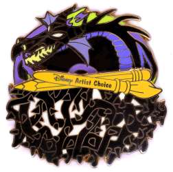 20938 - A Villainous Pin Voyage - Artist Choice #2 Maleficent Spinner - Disney Cruise Line alternate image