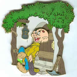 'Pin of the Month - Featured Artist Series - Michelle Morrow - Kissed by a Princess - WDW'