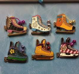 Season's Greetings Ice Skates