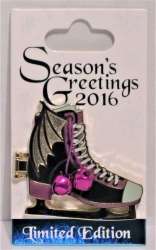 19614 - Season's Greetings Ice Skates - Maleficent Ice Skates alternate image