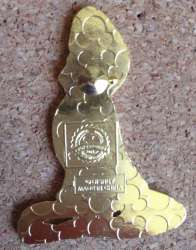 916 - Princess Glitter Pins - Rapunzel Playing with Hair alternate image