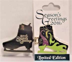 19614 - Season's Greetings Ice Skates - Maleficent Ice Skates alternate image