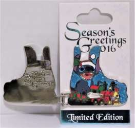 19615 - Season's Greetings Ice Skates - Stitch Ice Skates alternate image