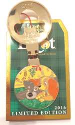 EPCOT Holidays Around The World 2016 - Lady and the Tramp Ornament (Annual Passholders) 2016 - WDW