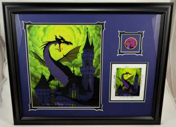 20443 - Disneyland Ink & Paint - Maleficent's Fury Pin - Disneyland Resort alternate image