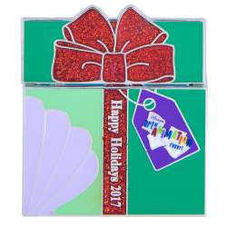 21218 - Resort Holiday Collection 2017: Present Sliders - Art of Animation Resort - Ariel Gift Box - Walt Disney World alternate image