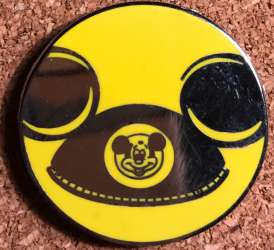 17797 - Park Icons Mini-Pin - Disney Mickey Mouse Ears Yellow alternate image