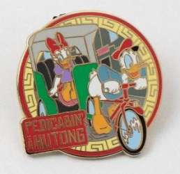 26027 - Adventures By Disney - Enchanted China - Donald Duck and Daisy Duck - Pedicabin the Hutong - Adventures by Disney alternate image