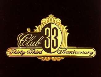 17692 - Club 33 - Thirty Third Anniversary Name Tag Logo - Disneyland Resort alternate image