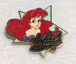 21640 - DLR Cast Lanyard 2.5 - Princess Signature Stars - Ariel - Disneyland Resort alternate image