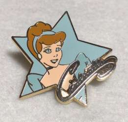 21642 - DLR Cast Lanyard 2.5 - Princess Signature Stars - Cinderella - Disneyland Resort alternate image