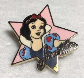 21643 - DLR Cast Lanyard 2.5 - Princess Signature Stars - Snow White - Disneyland Resort alternate image