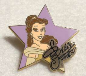 21644 - DLR Cast Lanyard 2.5 - Princess Signature Stars - Belle - Disneyland Resort alternate image