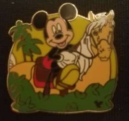 Mickey on Horseback